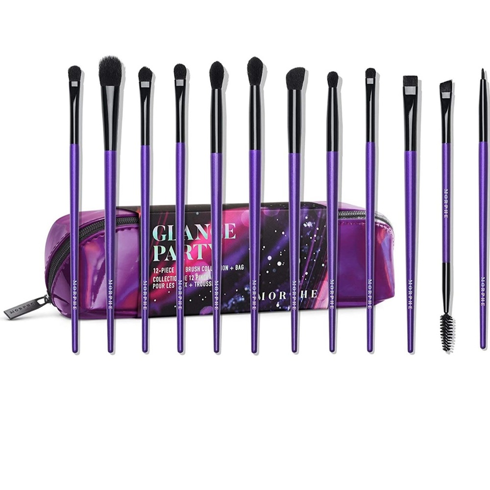 Morphe 12 piece eyeshadow brush set
